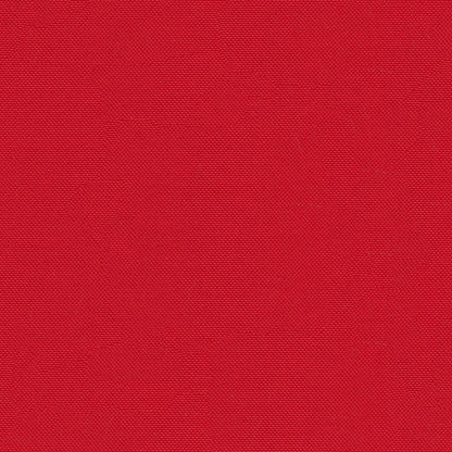 Close-up of bright red solid cord fabric texture.