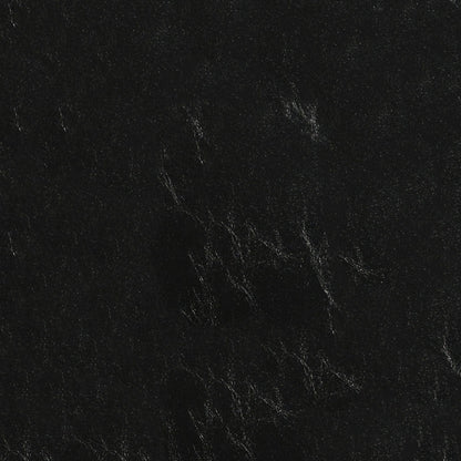 Black marble-like surface with subtle white veining; sleek glossy countertop or backsplash material.