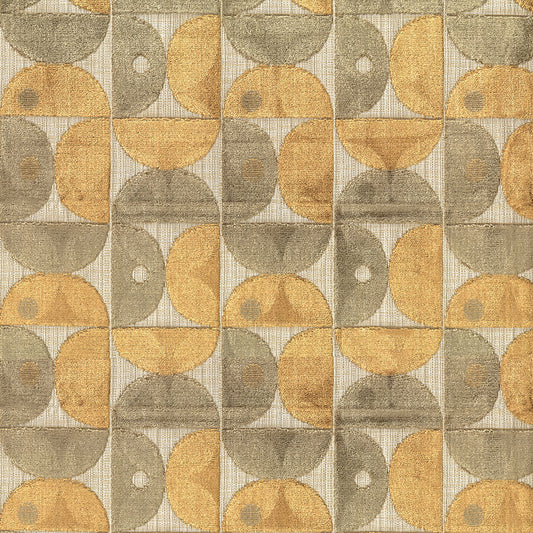 NICHOLASJOHN INC NJ-CAST Patina Velvet,Geometric   Fabric - NJ25-3123