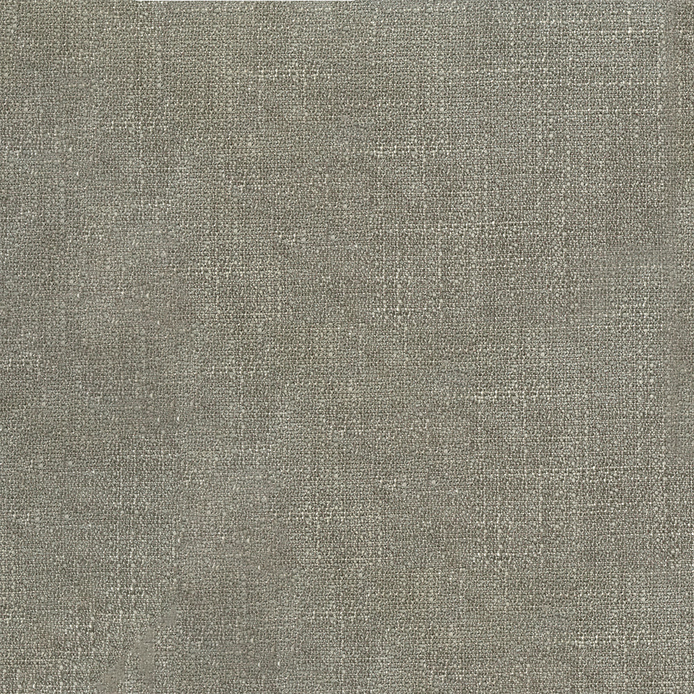 Pewter solid fabric close-up with subtle woven texture.