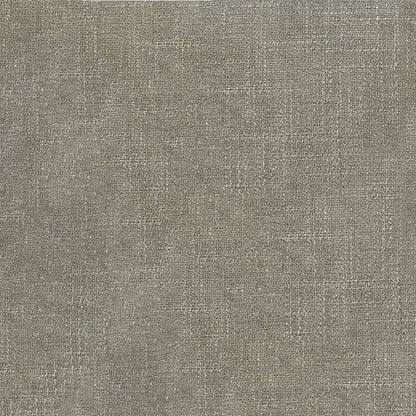 Pewter solid fabric close-up with subtle woven texture.