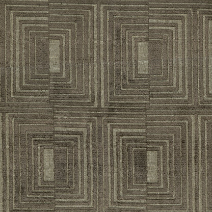 NICHOLASJOHN INC NJ-LEO Mink Velvet,Geometric   Fabric - NJ25-1886