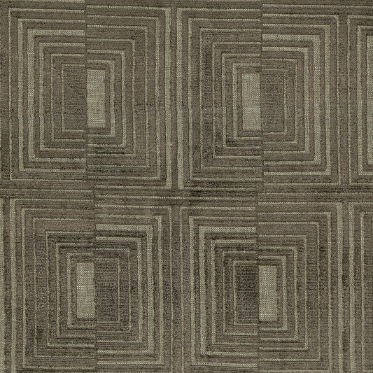 NICHOLASJOHN INC NJ-LEO Mink Velvet,Geometric   Fabric - NJ25-1886