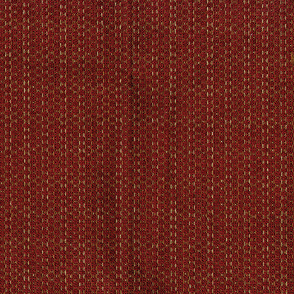 Ruby solid upholstery fabric; suitable for furniture or cushions.