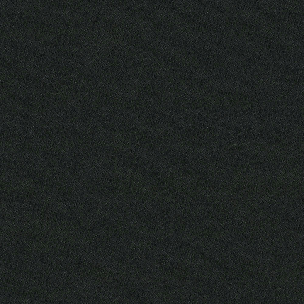 Black textured fabric with subtle grain and matte finish.