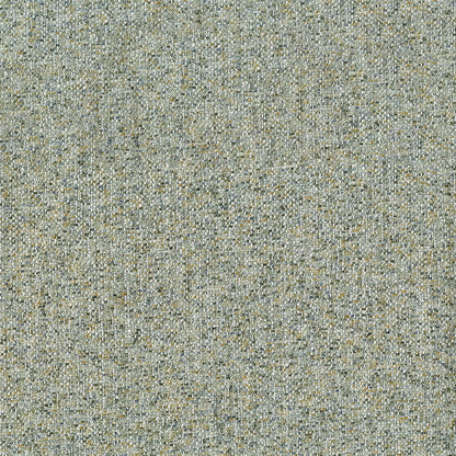 Beige speckled tweed fabric texture with tiny gray, blue & brown flecks.