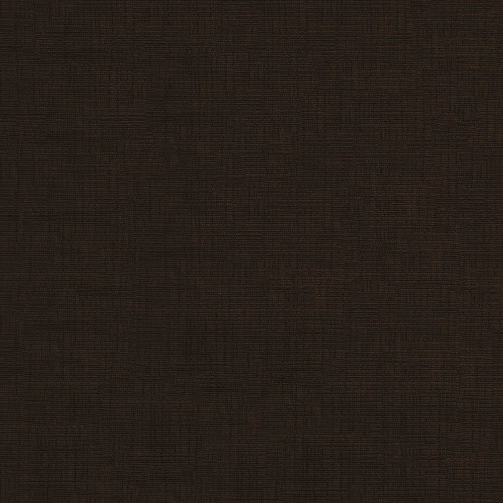Dark espresso solid fabric with subtle weave texture.