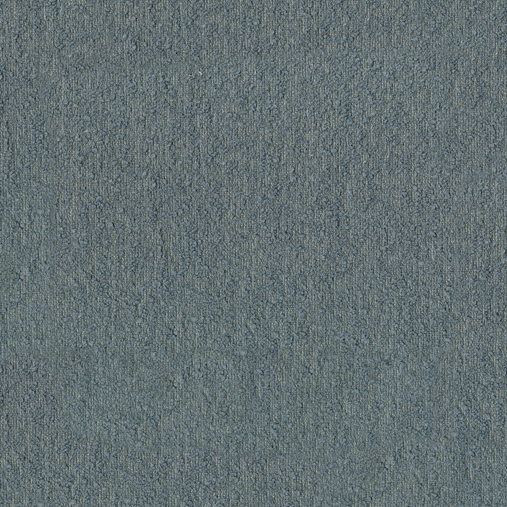 Blue-gray solid fabric swatch.