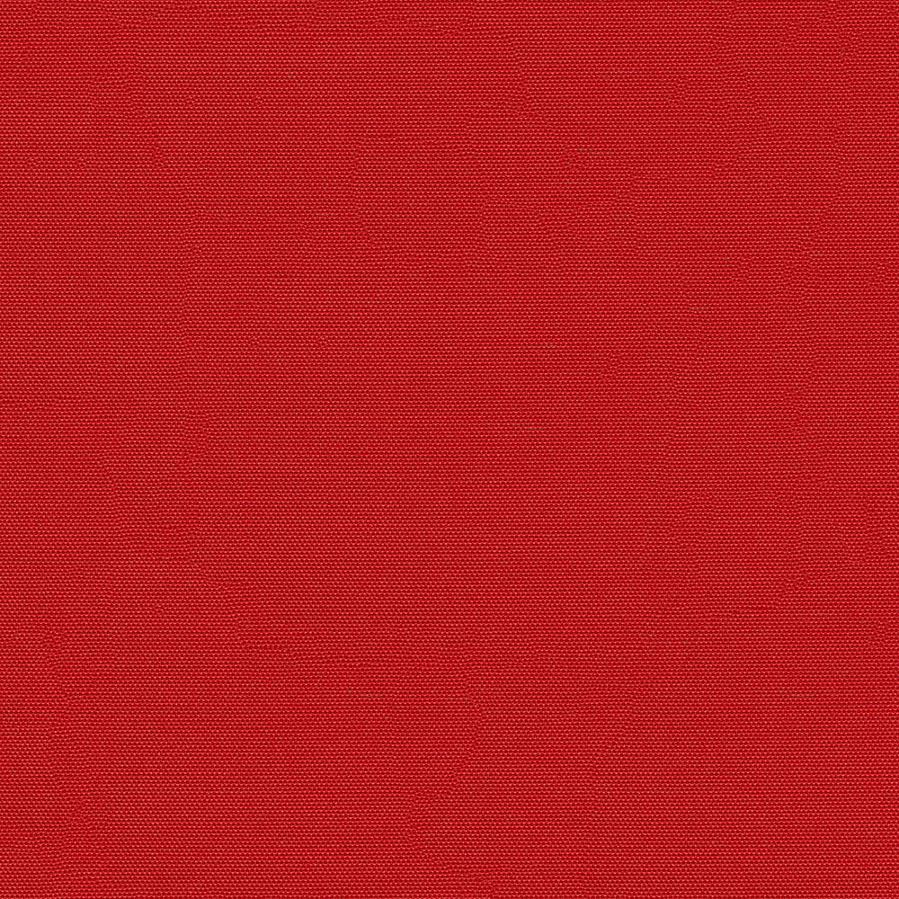 Close-up of solid red fabric with a tight, even weave.