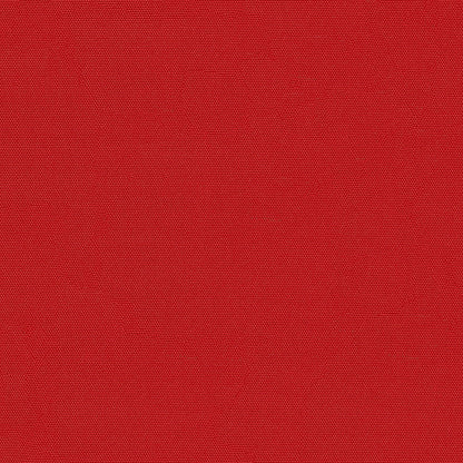 Close-up of solid red fabric with a tight, even weave.