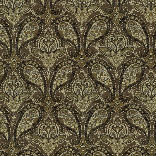 NICHOLASJOHN INC NJ-MARIE Polished Walnut Traditional   Fabric - NJ25-120