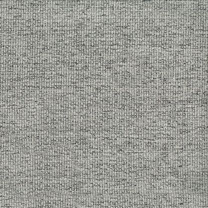 Grey solid upholstery fabric with a subtle woven texture, suitable for sofas and cushions.