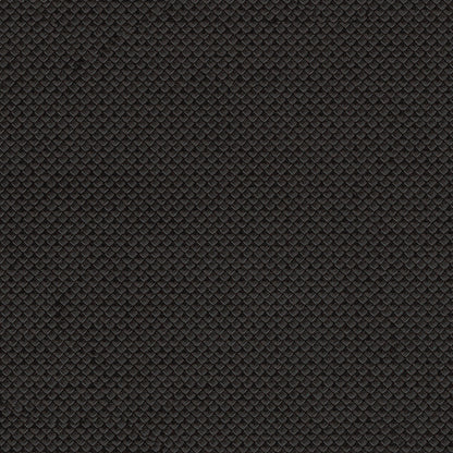 Black fabric with a fine diamond-embossed, pebbled texture.
