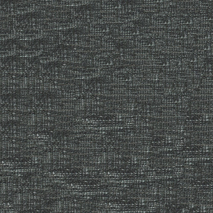 Dark charcoal solid fabric with a subtle weave texture, upholstery-weight fabric for sofas or cushions.