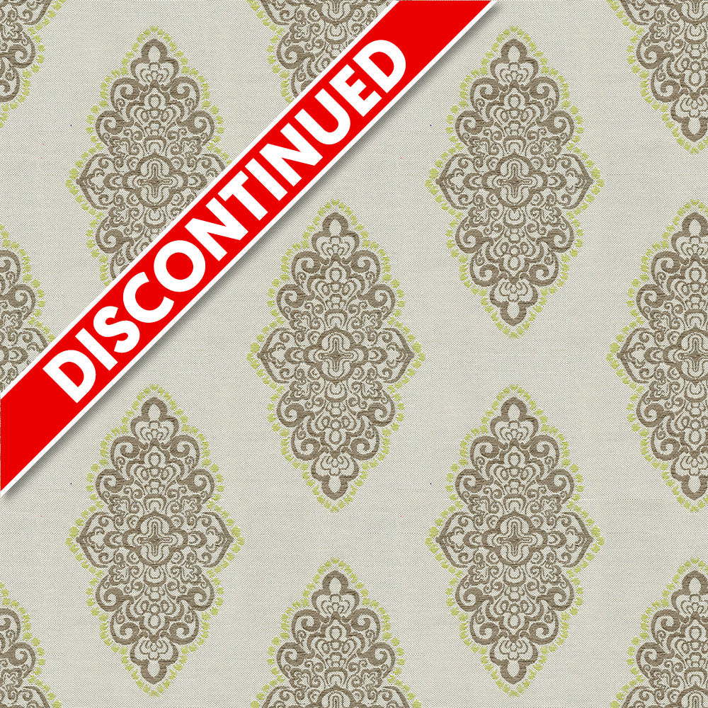 ABBEYSHEA Sherlock Large Scale,Medallion,Solid,Traditional   Desiger Outlet Fabric - SHERL202