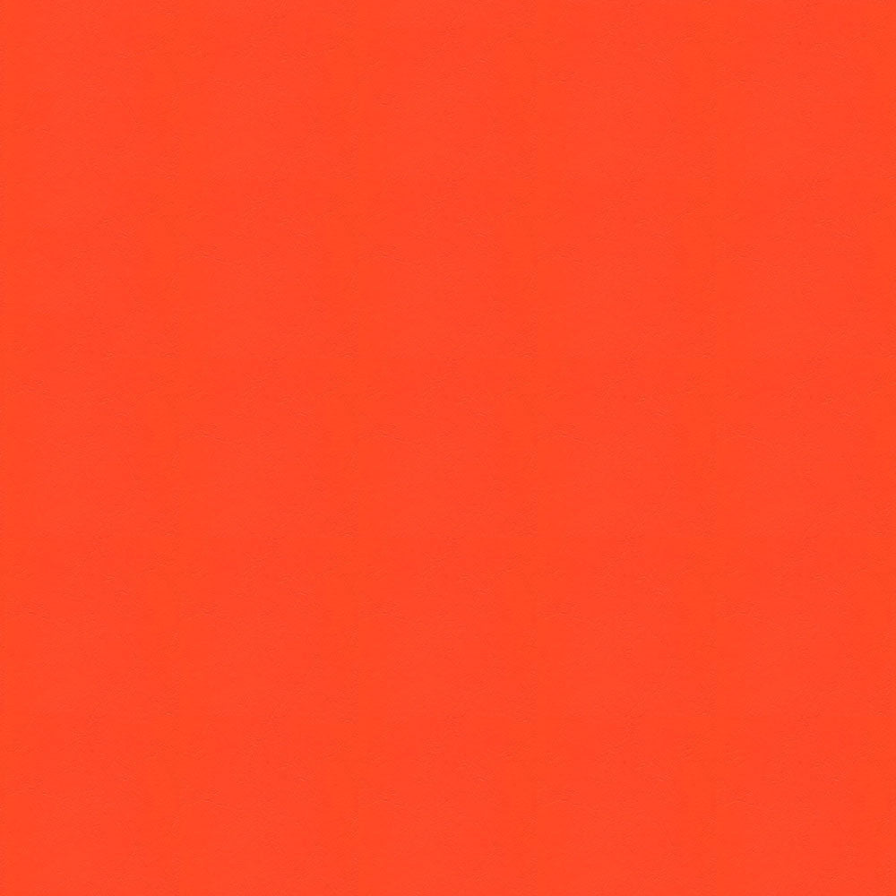 Solid bright orange fabric swatch with a smooth, even finish.
