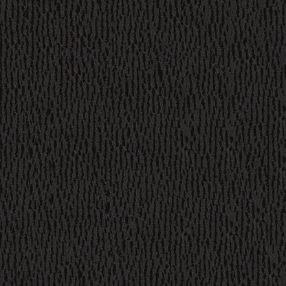 Charcoal black embossed leather texture with irregular vertical ridges; faux leather.
