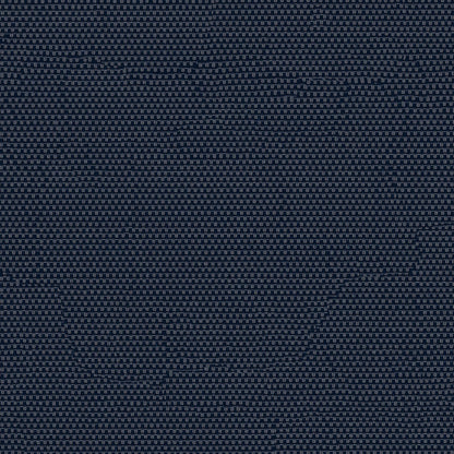 Dark navy tweed fabric close-up with tight micro-square texture; ideal for apparel or upholstery.