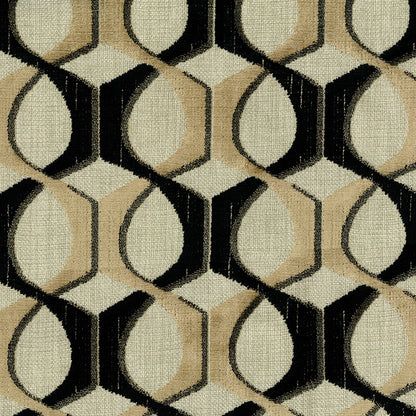 NICHOLASJOHN INC NJ-MURAL Coin Velvet,Geometric   Fabric - NJ25-2344