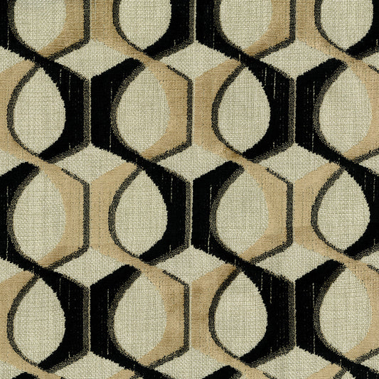 NICHOLASJOHN INC NJ-MURAL Coin Velvet,Geometric   Fabric - NJ25-2344