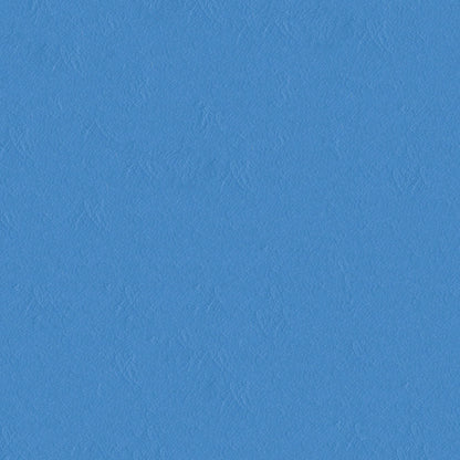 Close-up of bright blue solid fabric with a subtle texture and matte finish.