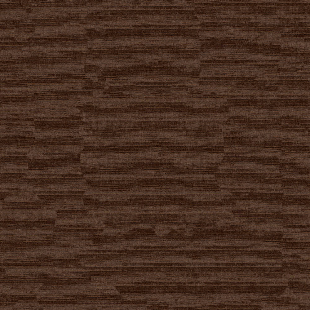Dark brown textured fabric with subtle horizontal lines; versatile upholstery or bag material.