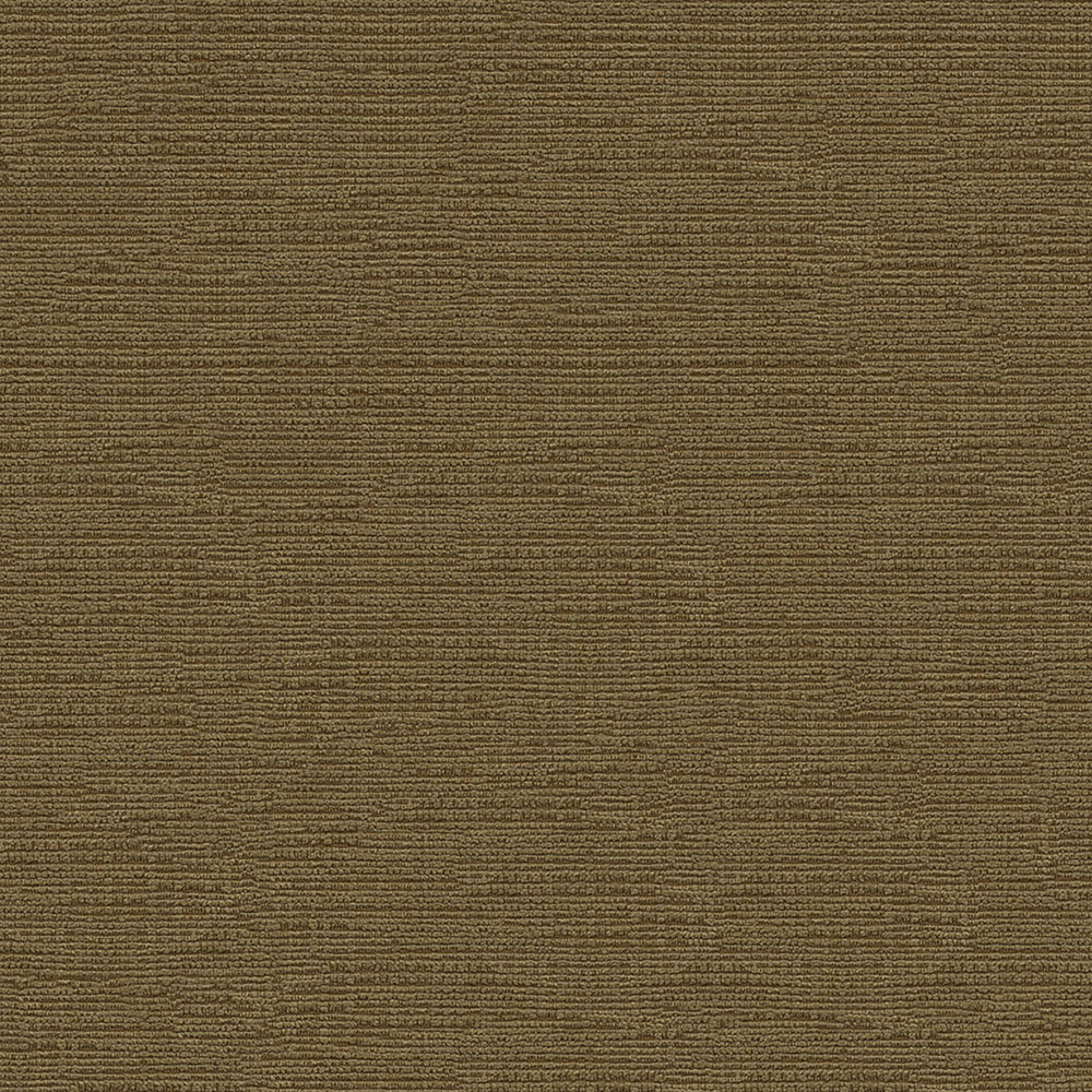 Brown textured carpet with fine horizontal stripes and woven look.