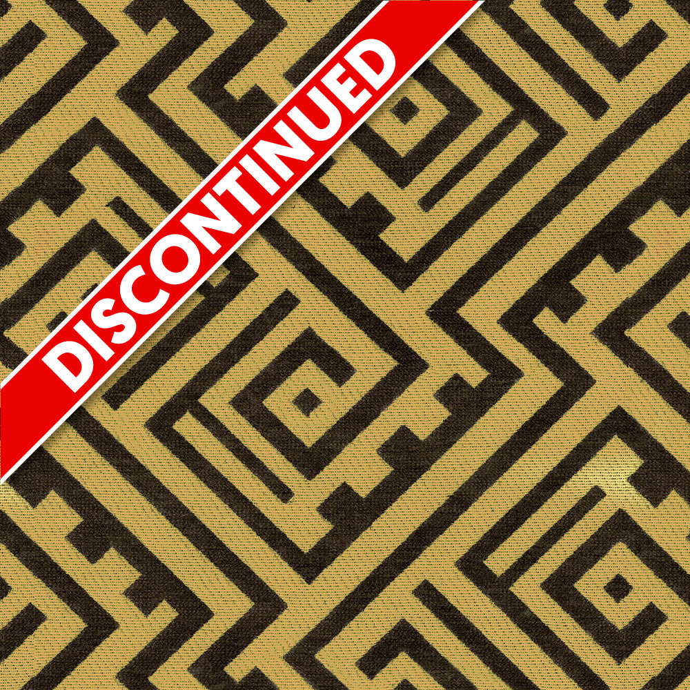 ABBEYSHEA Marathon Greek Key,Large Scale   Desiger Outlet Fabric - MARAT5009