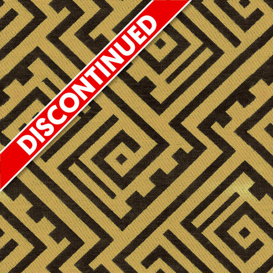 ABBEYSHEA Marathon Greek Key,Large Scale   Desiger Outlet Fabric - MARAT5009