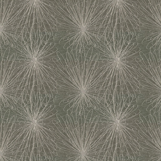 NICHOLASJOHN INC NJ-FLOR Gray Contemporary   Fabric - NJ25-1287