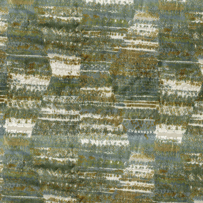 NICHOLASJOHN INC NJ-MARCH Sage Geometric,Velvet   Fabric - NJ25-728