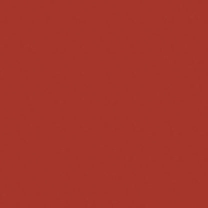 Solid rust-red fabric swatch; flat square background.
