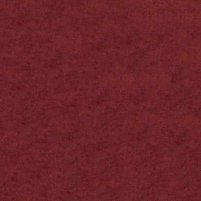 Ruby solid burgundy fabric; smooth textile suitable for upholstery or garments.