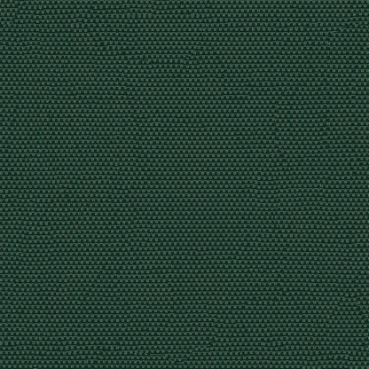 Close-up of dark green tweed fabric with a tight, even weave; suitable for upholstery or bags.