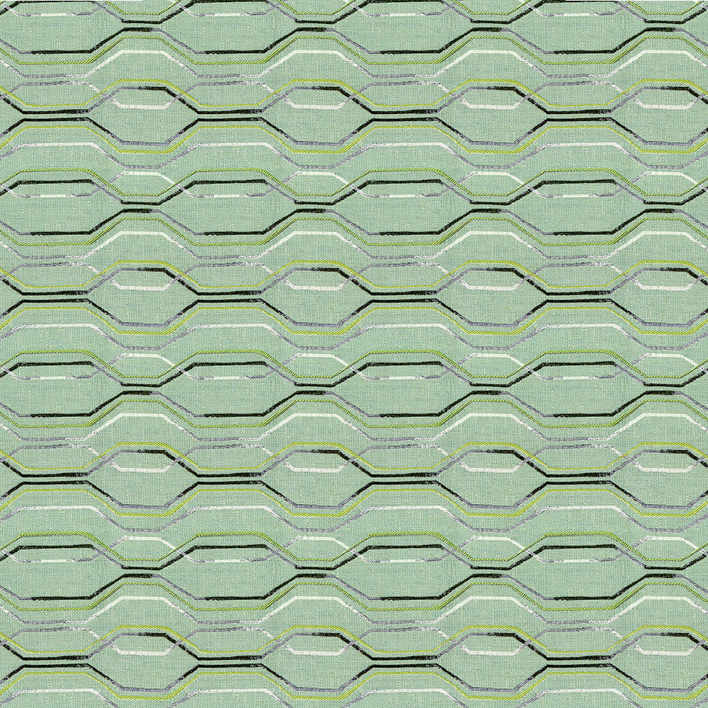 ABBEYSHEA Linville Geometric   Desiger Outlet Fabric - LINVI21