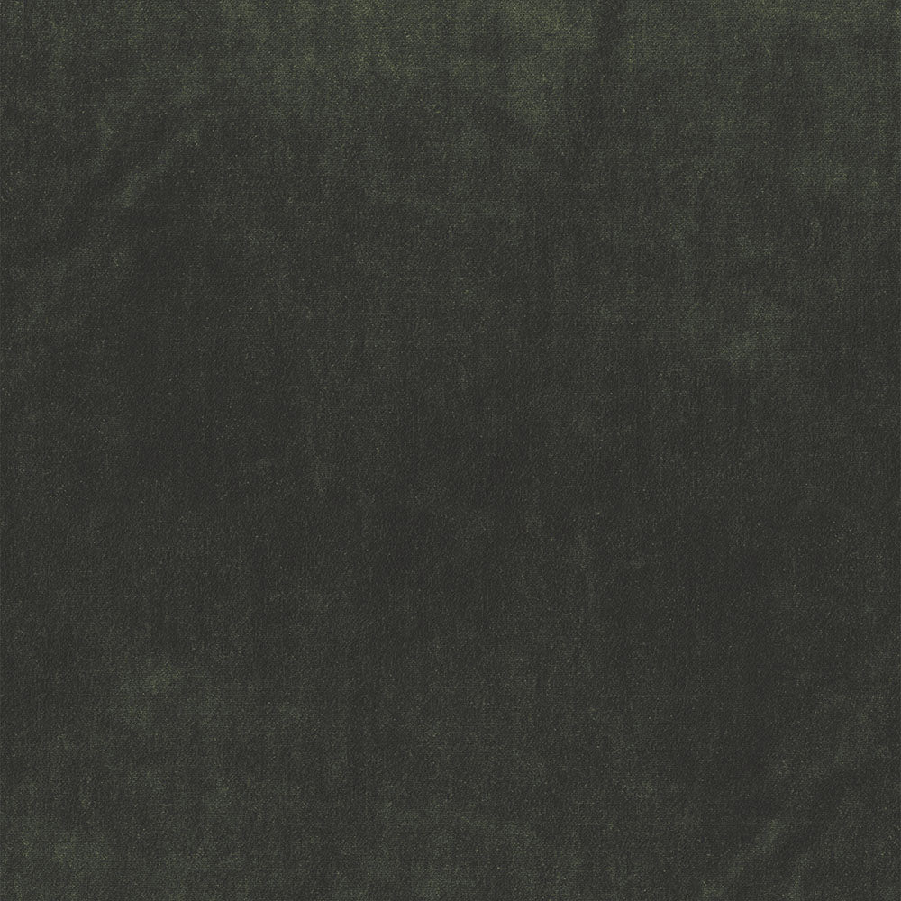 Dark charcoal textured velvet fabric with subtle green undertones.