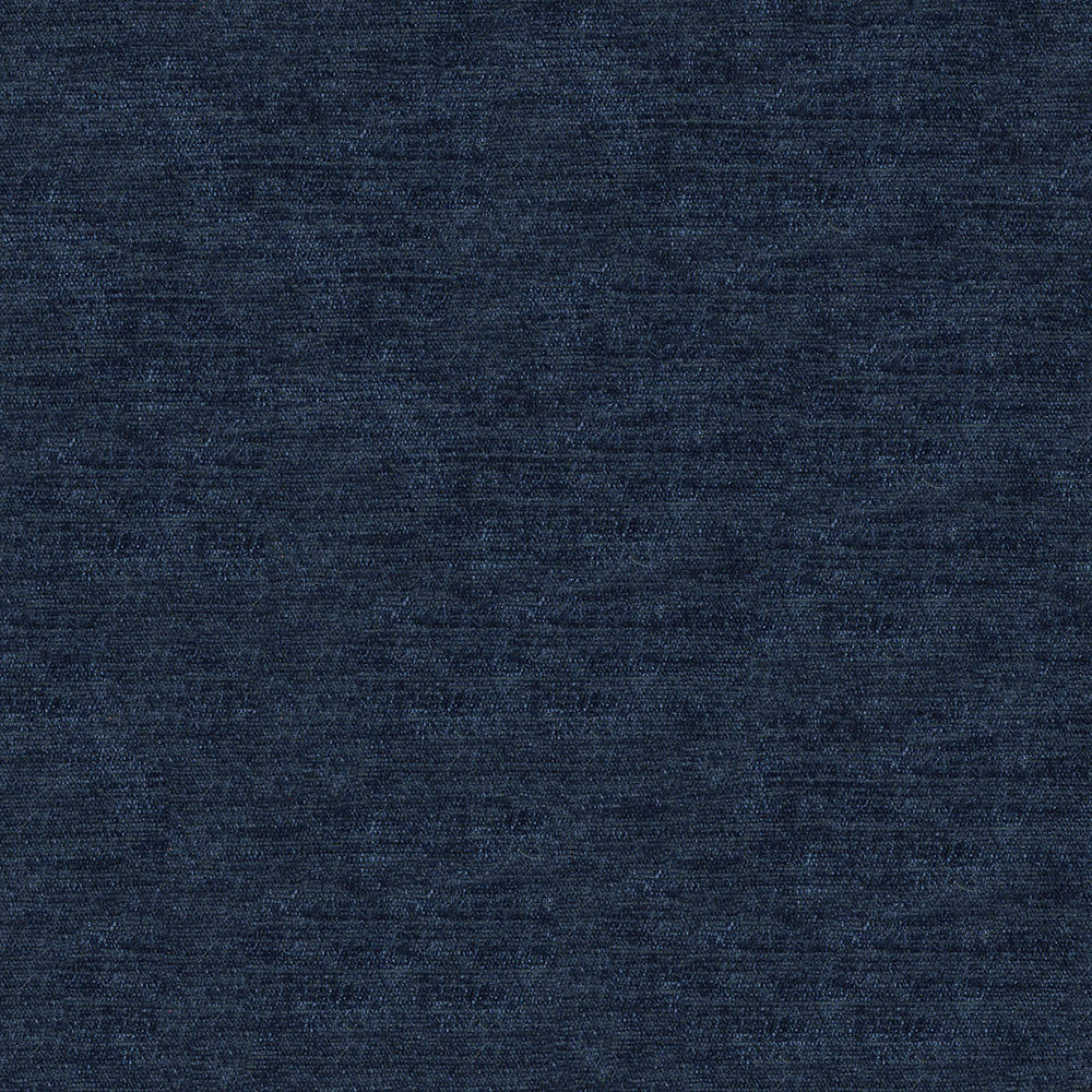 Navy solid fabric swatch with a textured weave.