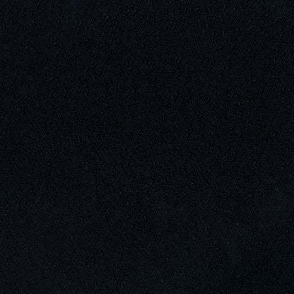 Deep black fuzzy fabric texture, soft plush feel; ideal for upholstery, apparel, or crafts.