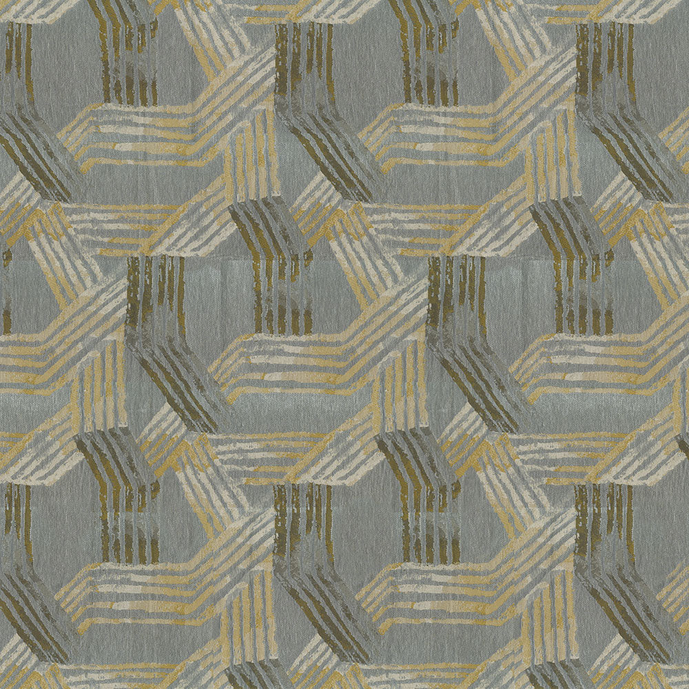 NICHOLASJOHN INC NJ-DANGO Celadon Geometric   Fabric - NJ25-1238