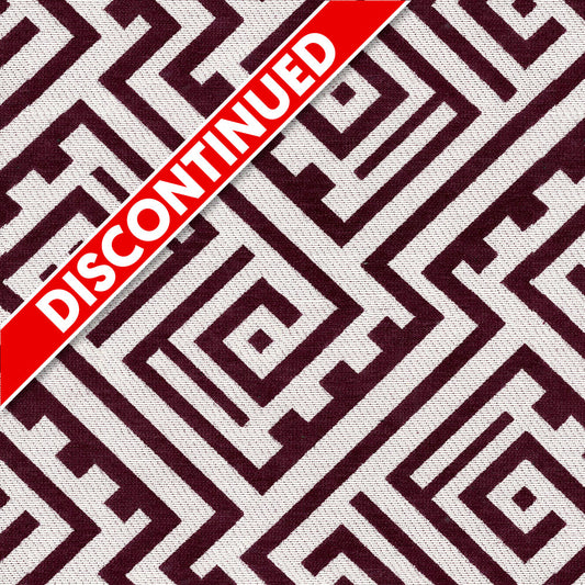 ABBEYSHEA Marathon Greek Key,Large Scale   Desiger Outlet Fabric - MARAT1006