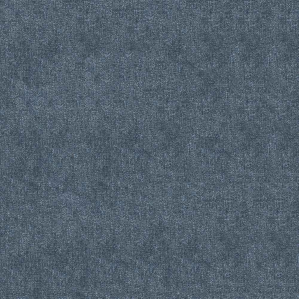 Blue velvet fabric with a solid blue color and soft, plush nap.