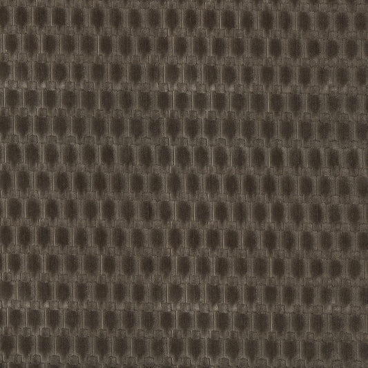 NICHOLASJOHN INC NJ-CHARM Brown Velvet,Geometric   Fabric - NJ25-2061