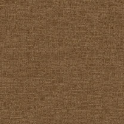 Cognac brown solid fabric texture swatch with subtle weave; ideal for upholstery or home decor.