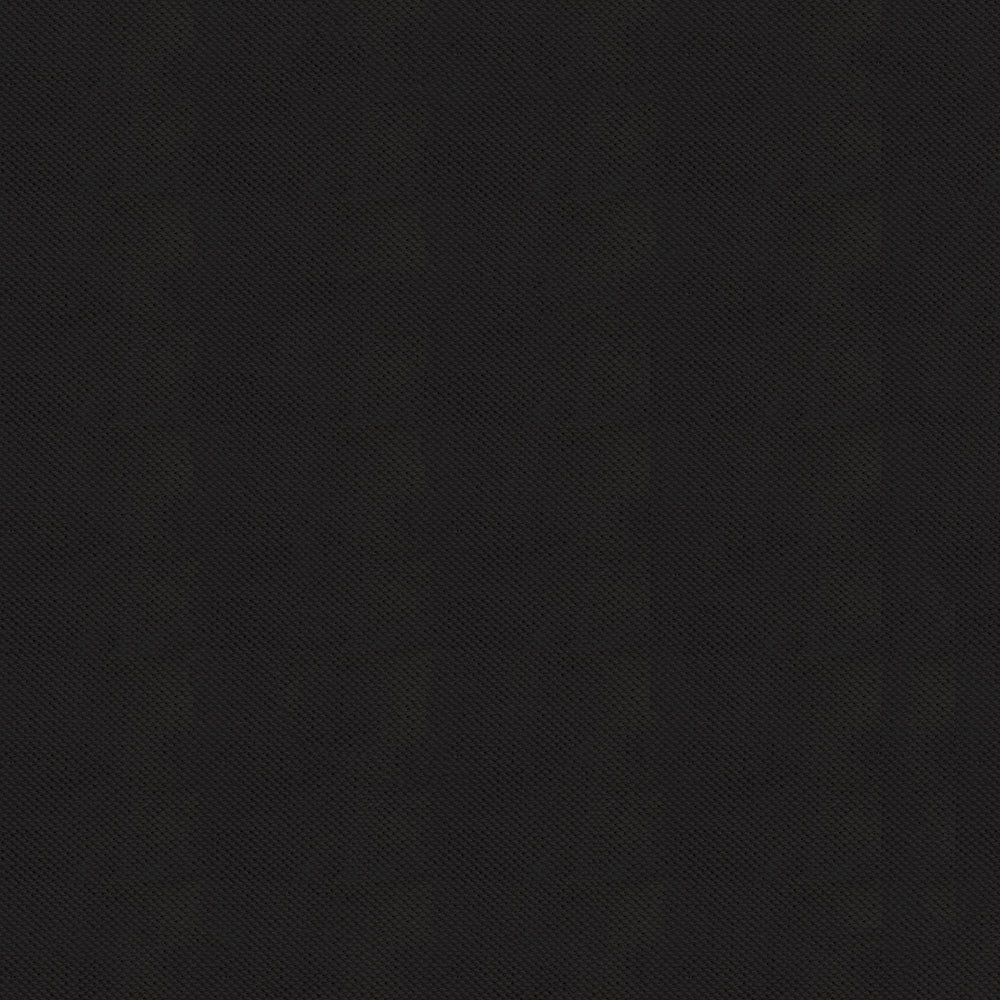 Close-up of black textured fabric with a fine weave.