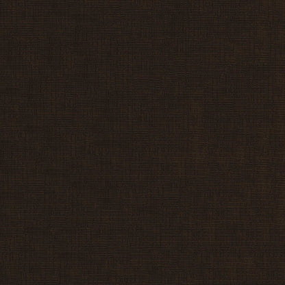 Dark brown woven fabric texture, close-up swatch for upholstery or apparel use.
