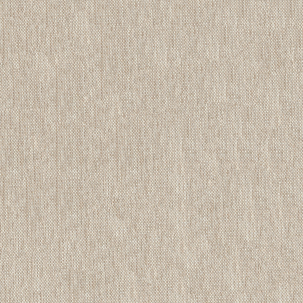 Beige woven linen texture close-up; natural fibers, soft neutral fabric for upholstery or apparel.