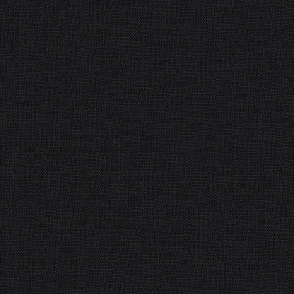 Close-up of black woven fabric texture, dark matte textile suitable for apparel, bags or upholstery.