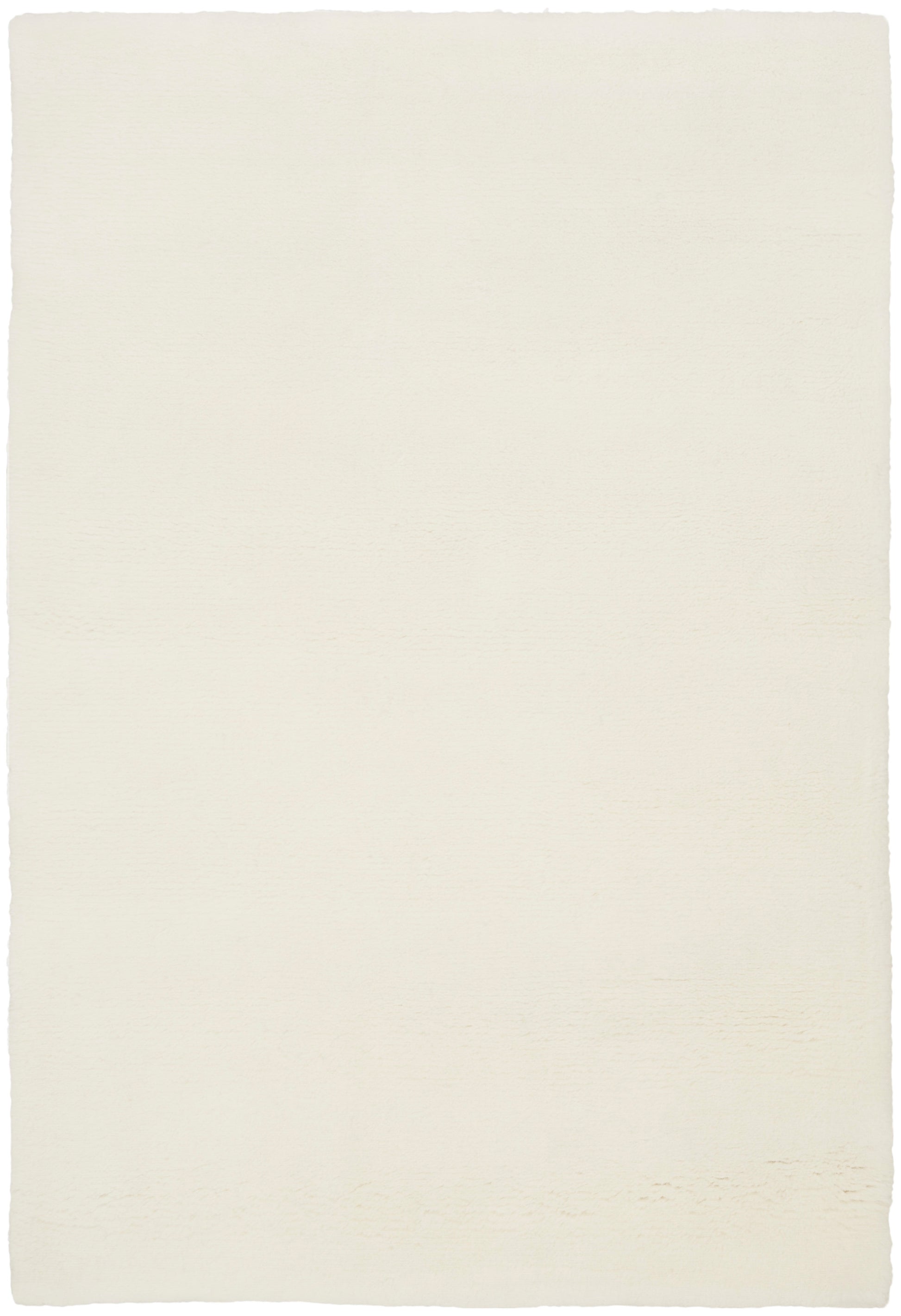 Cream textured rug with subtle fibers in a modern 2' x 3' design.