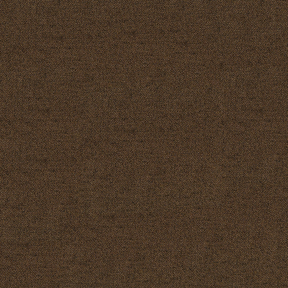Rich brown textured fabric with a suede-like finish, versatile for upholstery or apparel.