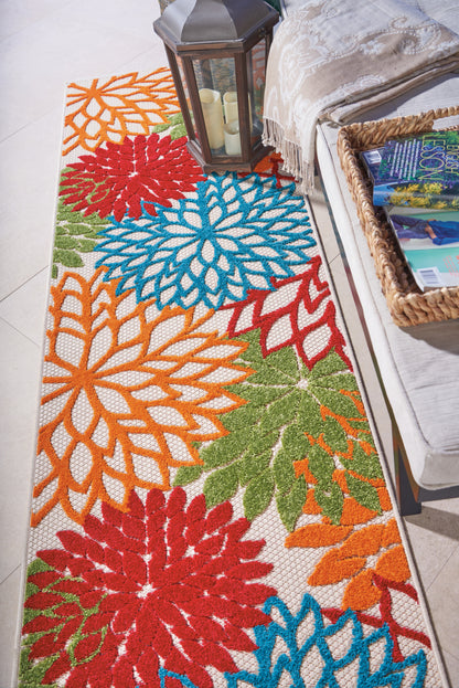 Nourison Rugs Nourison Home   Tropical 8' Runner    - 099446421821